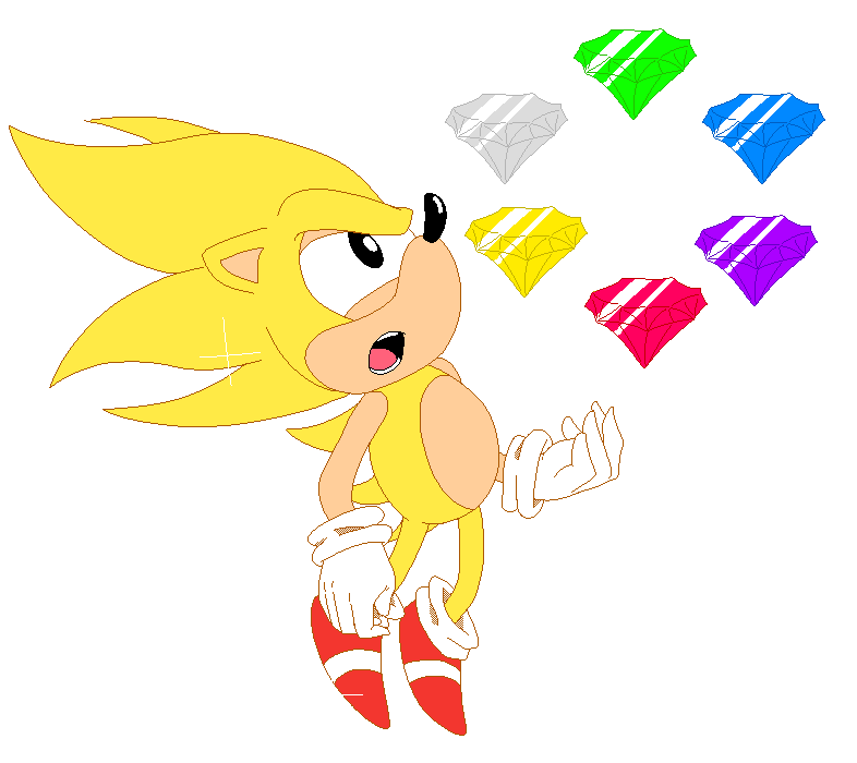 Pixilart - Super Sonic: Sonic Gif by Jeninaid000