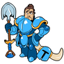 Shovel Knight (No helmet series) -Shovel Knight-