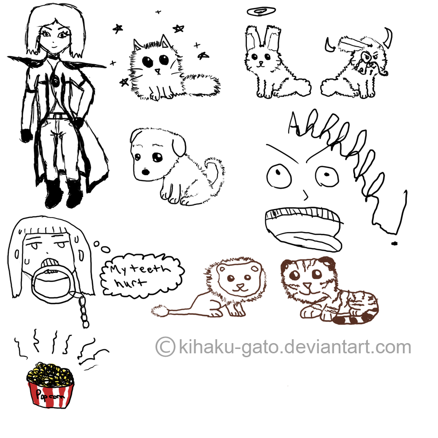 Random Doodles- January 31 2014