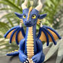 Blue Clay Dragon