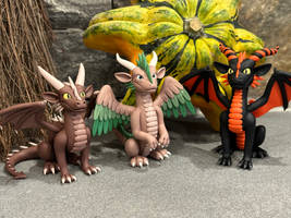 Clay Dragons