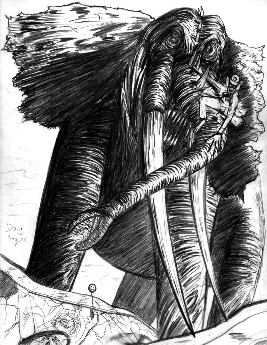 Dumbo Shadow Dumbo Dark Stories by DougSQ on DeviantArt