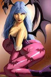 Morrigan Sitting colored by DougSQ