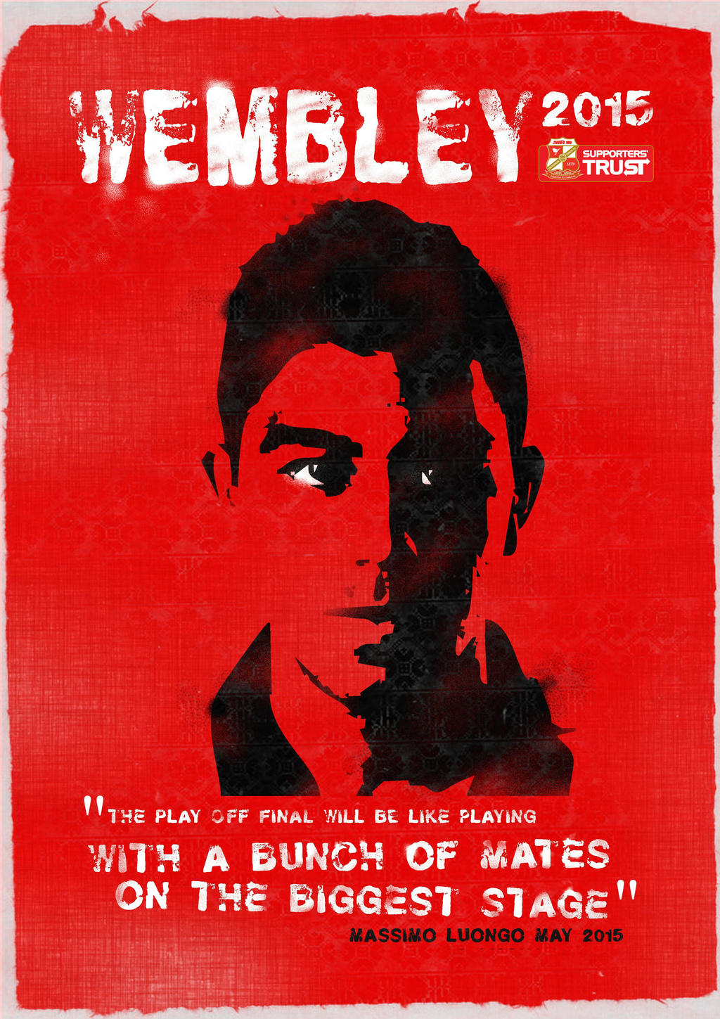 Massimo Luongo Wembley Poster