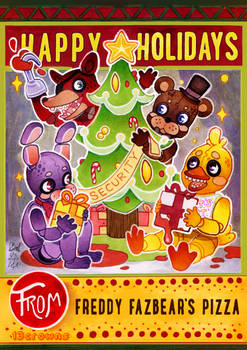 Five Nights at Freddy's Holiday Card