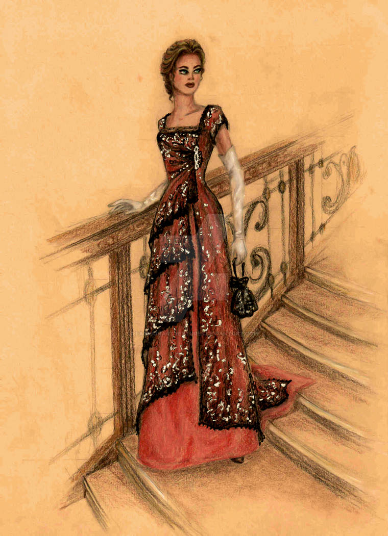 Rose's Dinner Dress | Titanic by FashionARTventures on DeviantArt Rose's Dinner Dress | Titanic by FashionARTventures on DeviantArt