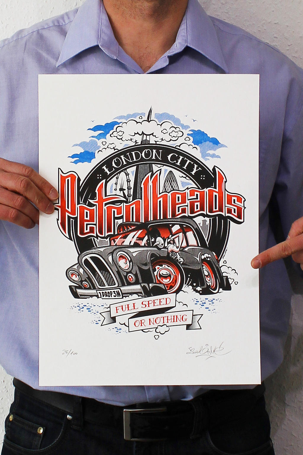 ZoelOne Riso PetrolHeads by ZoelOner