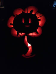 Flowey pumpkin