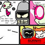 Zim and Bender comic