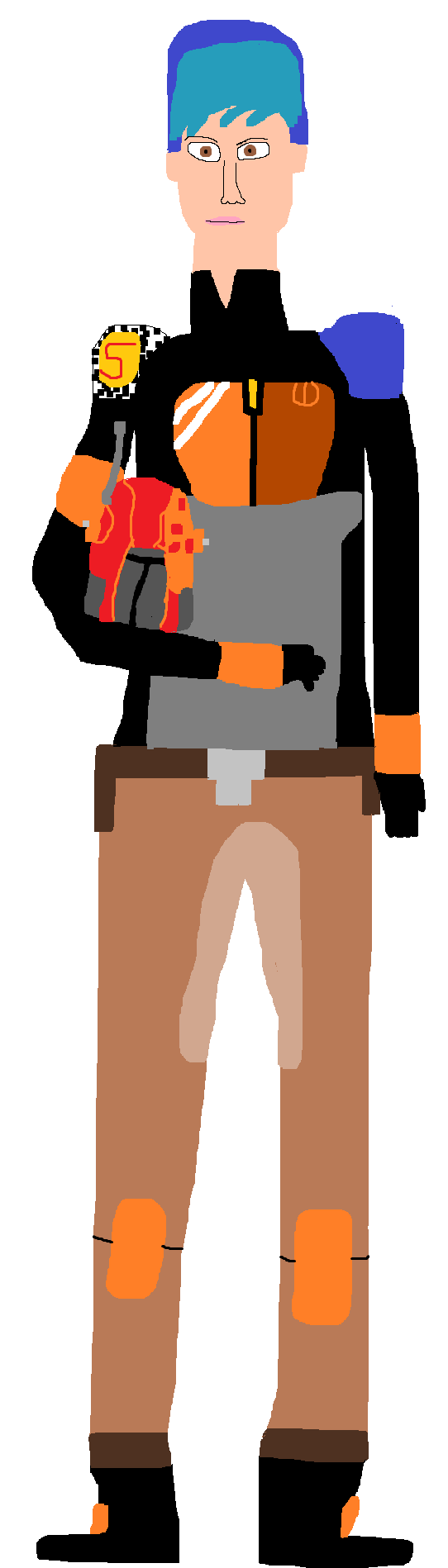 Sabine Robotization Deviantart Sabine Wren redo by DanielBenner214 on DeviantArt