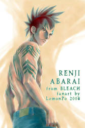 Renji wears Tattoo by LemonPo