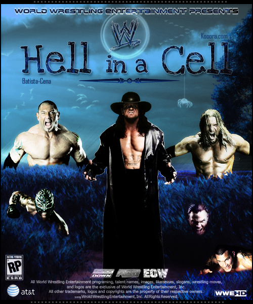 Wwe Hell In A Cell 2009 Poster By Mhmd Batista On Deviantart