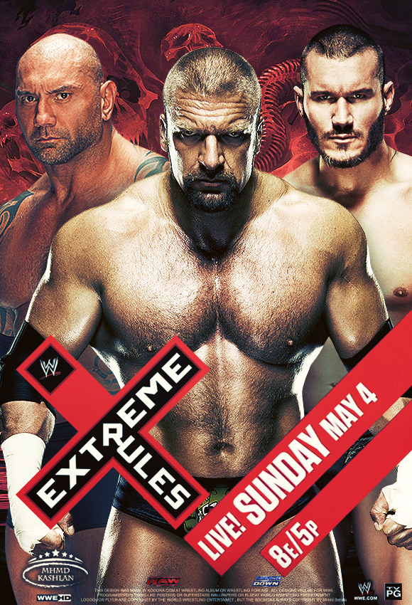 WWE Extreme Rules 2014 Poster 2