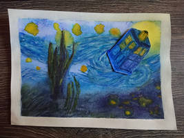 TARDIS on Another Starry Night - 2021-07-26