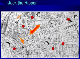 London's shadow Murder map