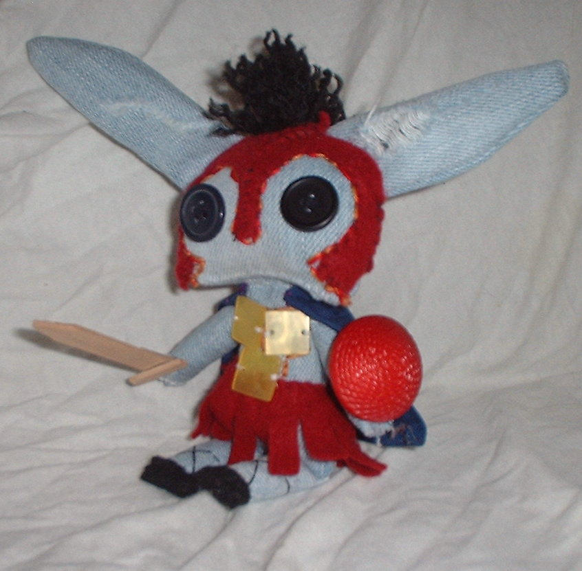 Gladiator Spartan Bunny by vampyrekittyomega on DeviantArt