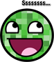 Creeper Awesome Face Avatar