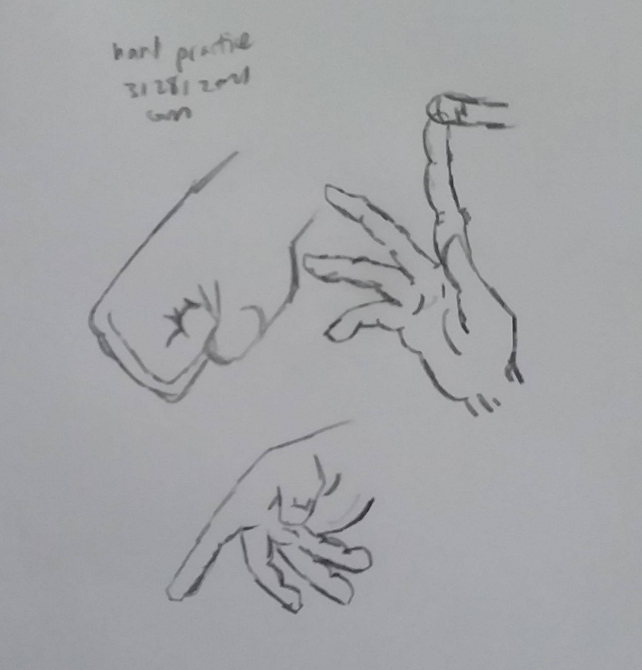 Anatomy - Hand - Sketch by TigerchuStudio on DeviantArt