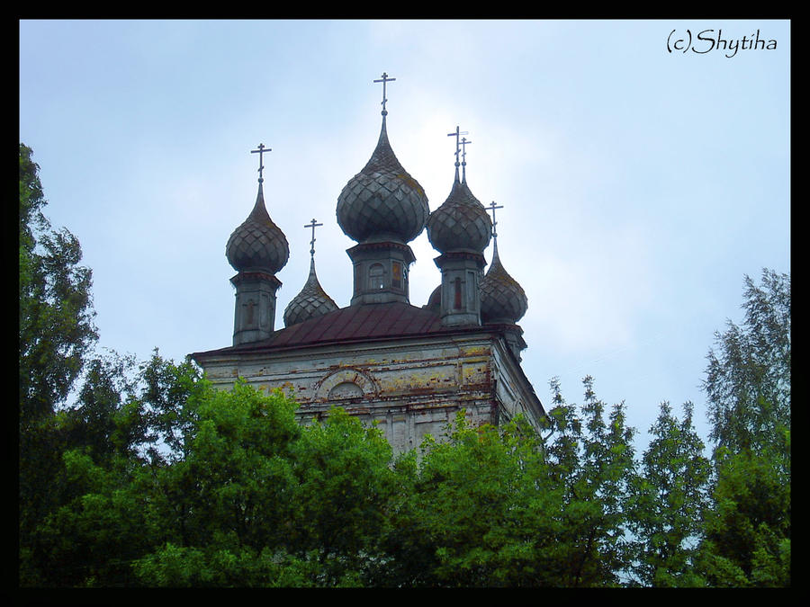 Church in Ples. Russia by shytiha