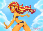 Sunset Shimmer - Carefree (SFW)