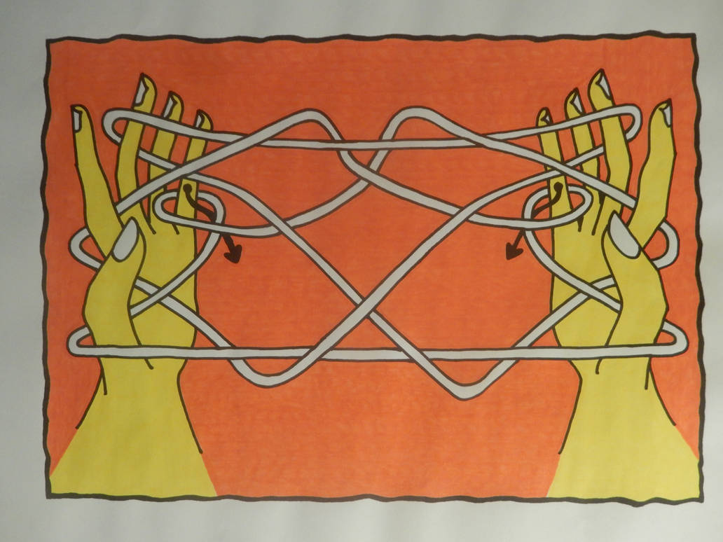 String Figure Drawing NEW KINETIC STRING FIGURE TUTORIAL ( g ) by viviverver on DeviantArt