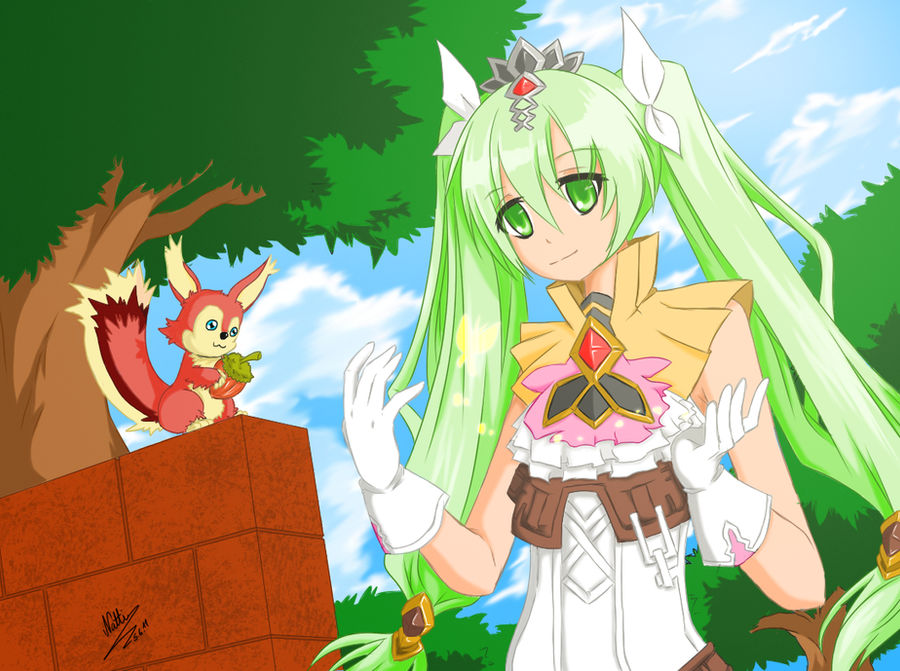 Rune Factory 4 - Frey by LunaruFoxy on DeviantArt