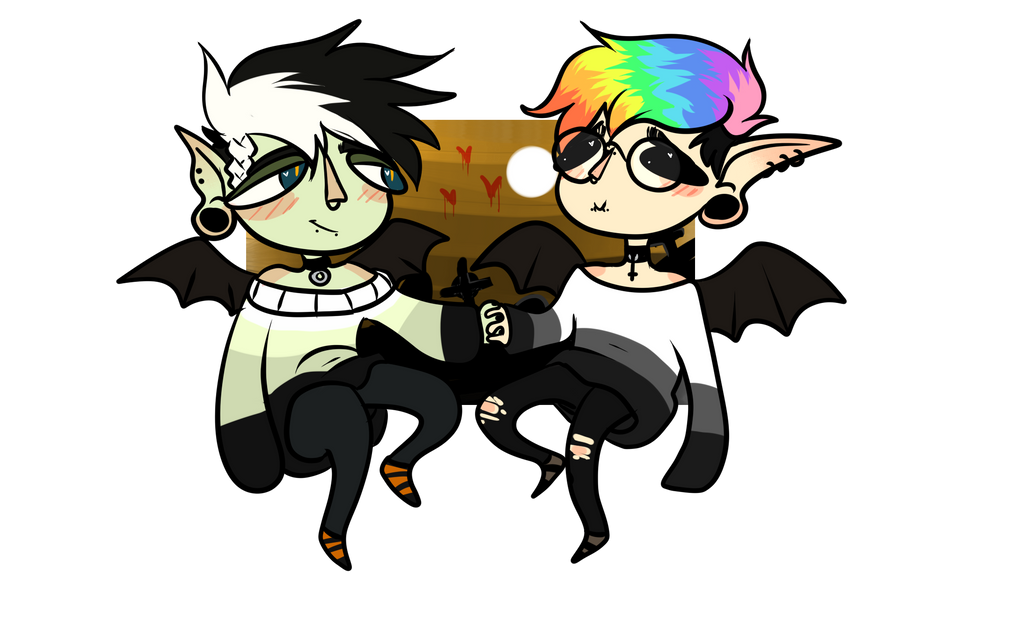 Gay bats by Opossunisti on DeviantArt