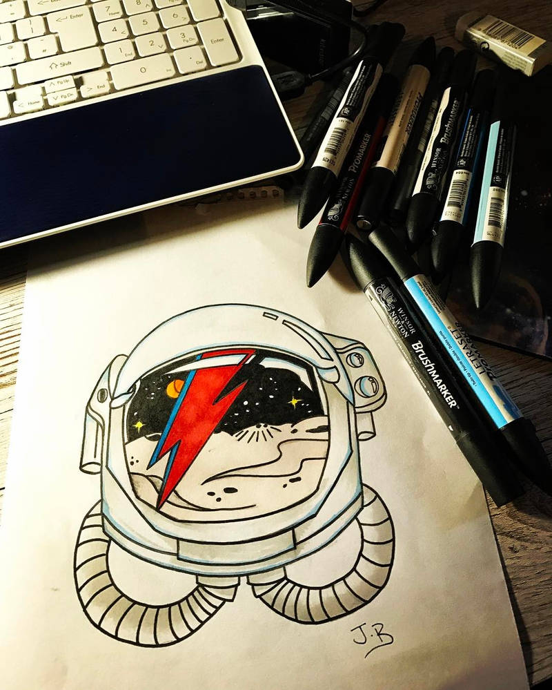 Spacemaker Drawing SpaceMan by JohnB1987 on DeviantArt