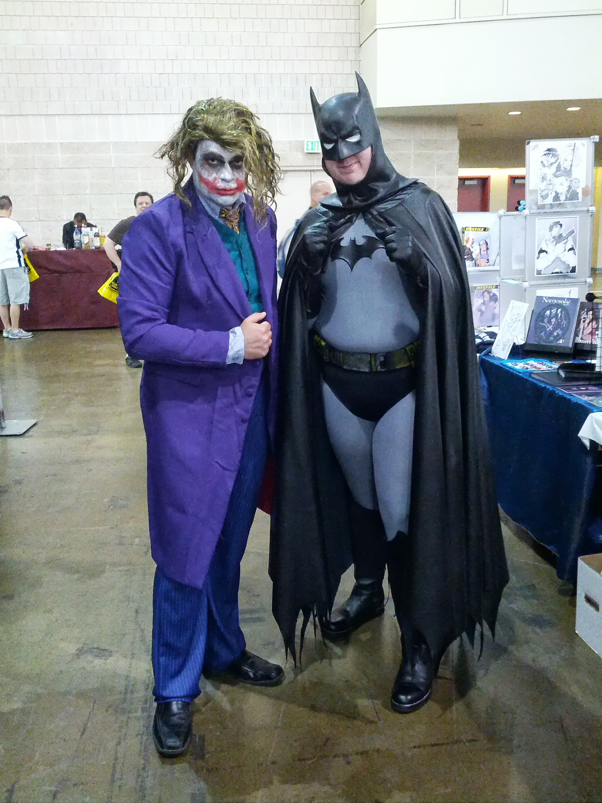 Batman and Joker Philly Comic Con 2013 by gigabz666 on DeviantArt