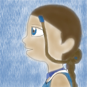 my first oekaki Katara