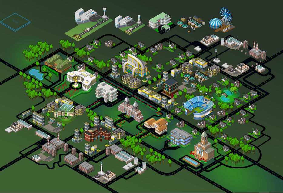 Counties Work map of buildings by RartistRettenmund on DeviantArt