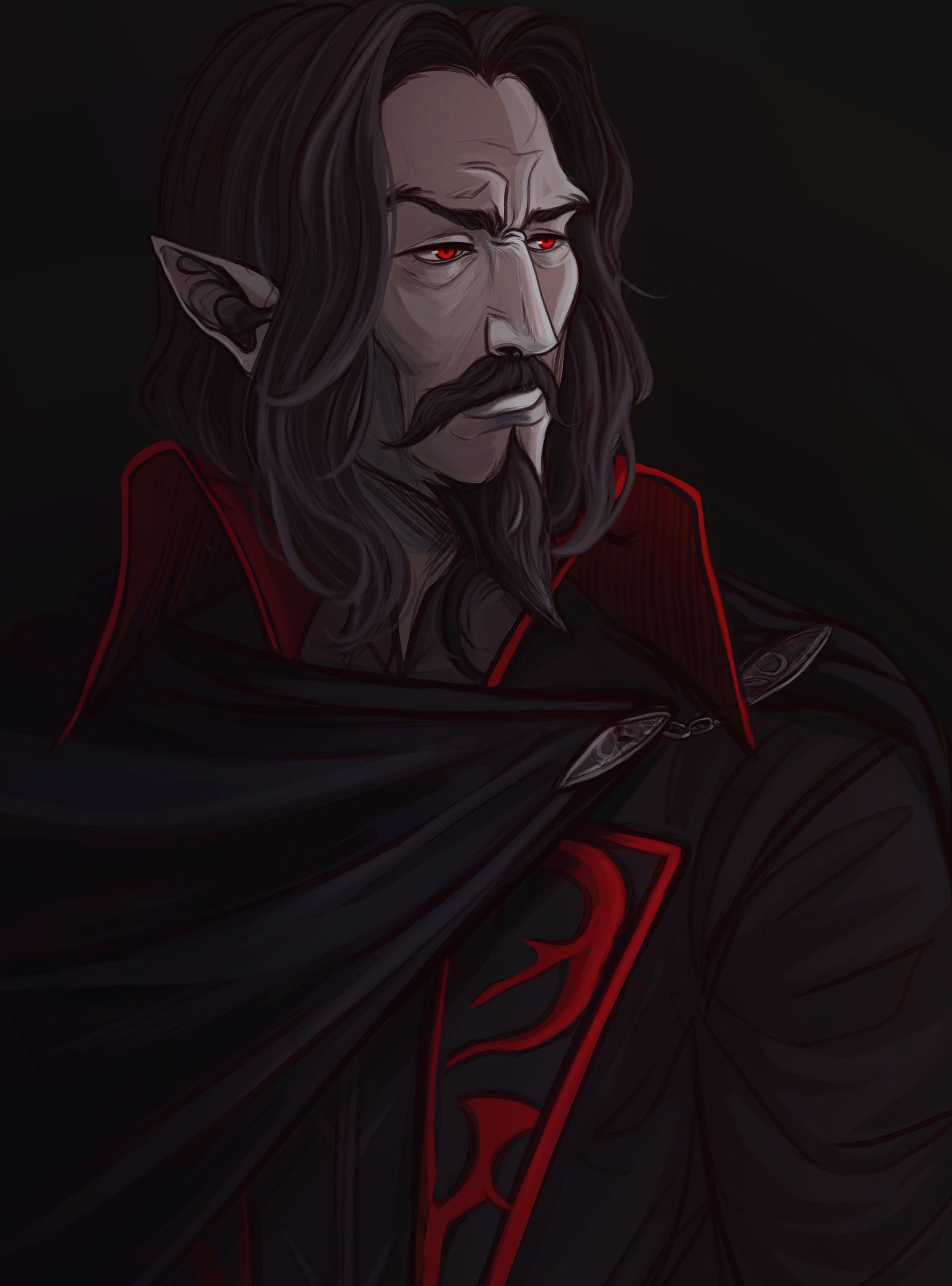 Dracula (Castlevania) by TeodoraIoanaArt on DeviantArt