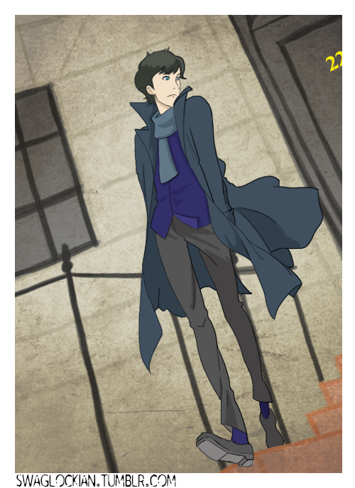 Sherlock Steppin Out with Swag