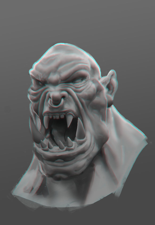 Orc STUDY by geraldIR04 on DeviantArt