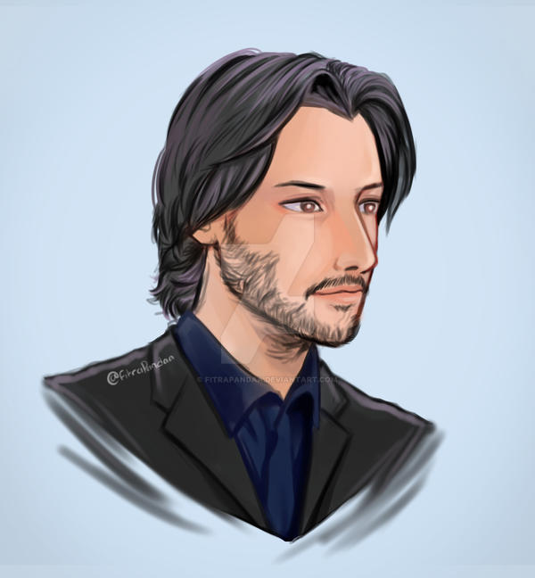 Keanu Reeves Digital Art by FitraPandaa on DeviantArt