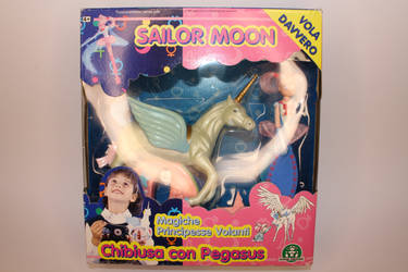 Sailor Moon Chibi-usa and Pegasus