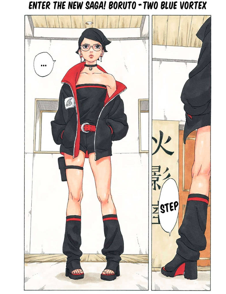 Sarada Uchiha Boruto Timeskip By EzzyArtOver On DeviantArt sarada-uchiha-boruto-timeskip-by-ezzyartover-on-deviantart