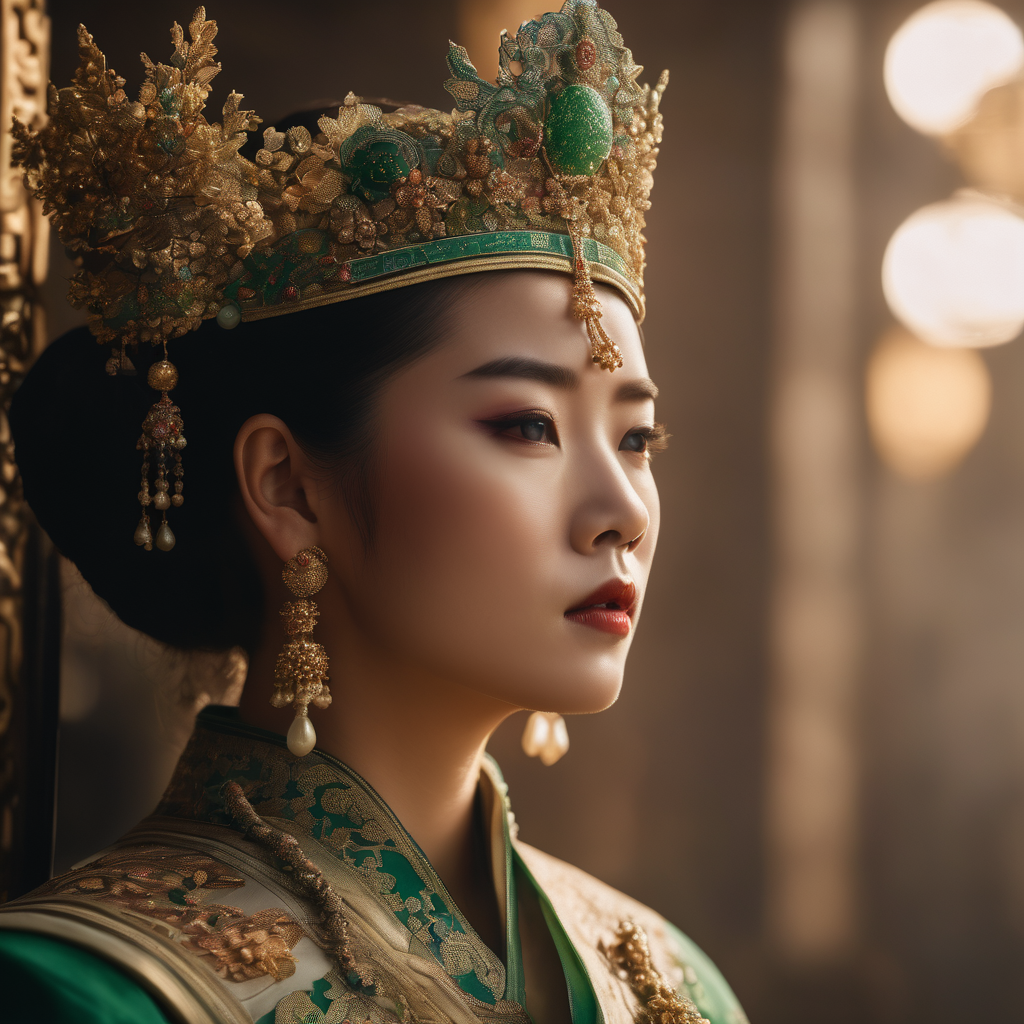 Chinese Queen A.I. Art by EzzyArtOver on DeviantArt