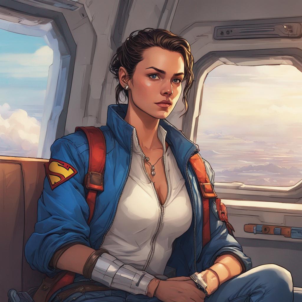 Super Rey - Skywalker Air Miles by EzzyArtOver on DeviantArt