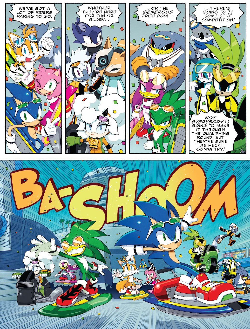 Sonic Riders Rave Sonic Riders Return by EzzyArtOver on DeviantArt