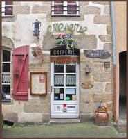 Creperie. Redon. France.