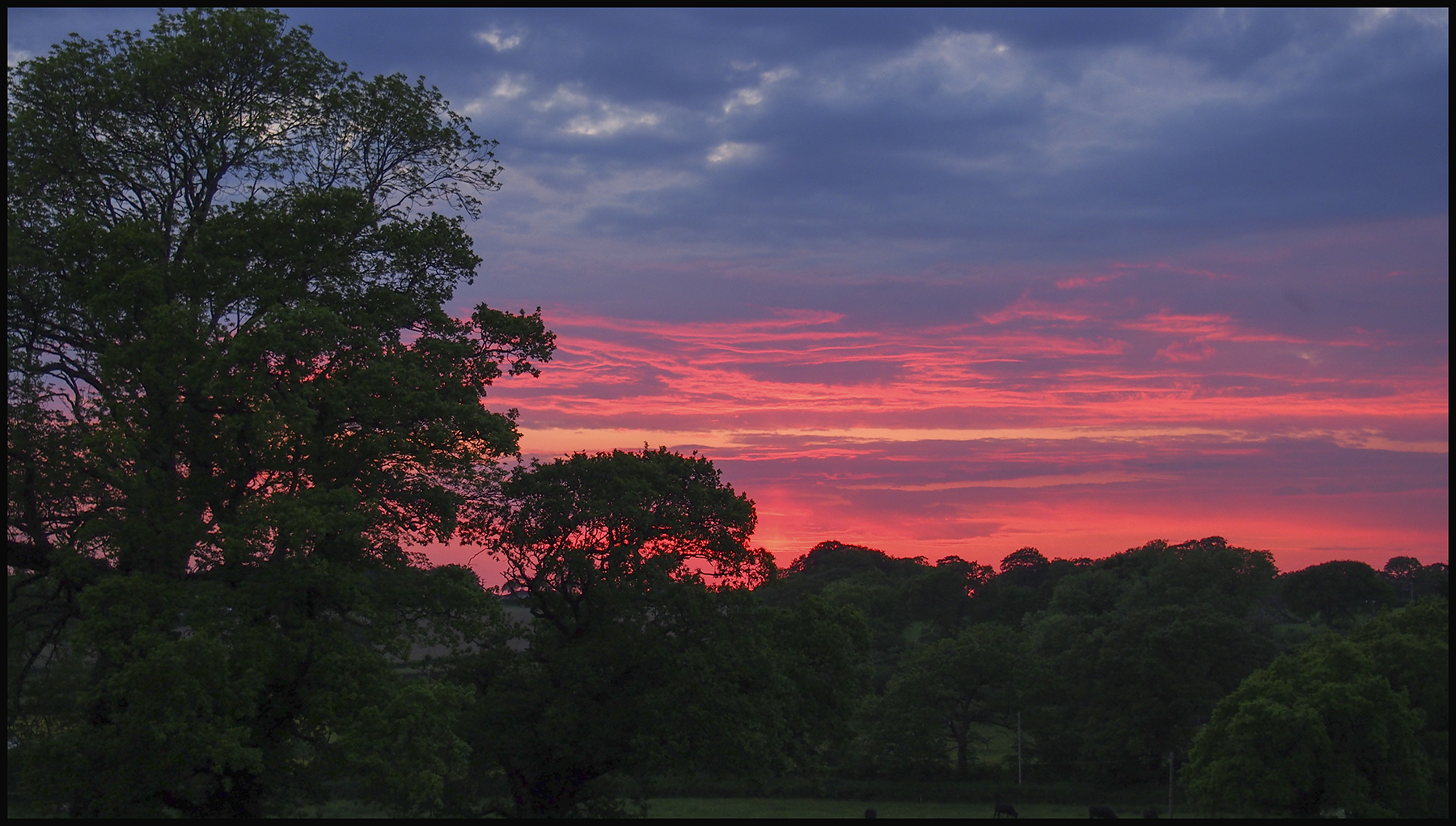 Strange Sky Out Back Tonight