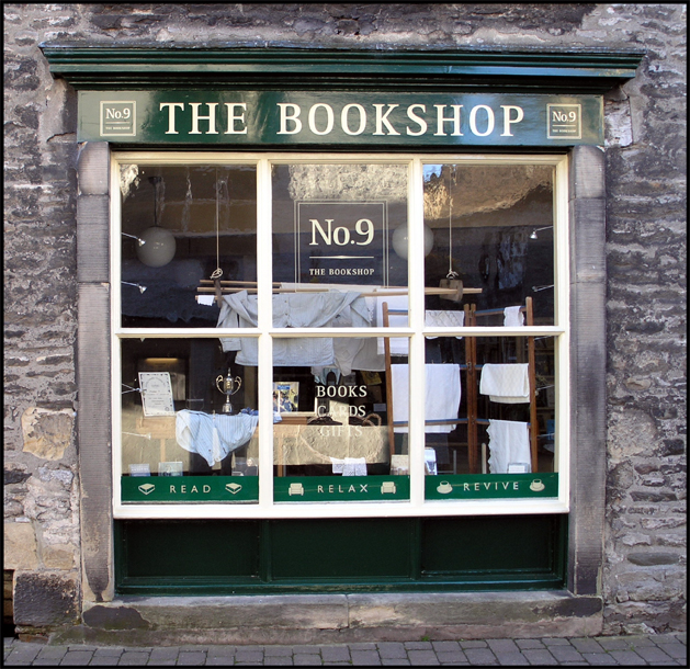 Bookshop with Washing