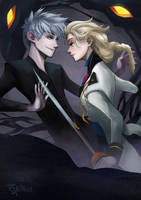 Black Frost and Elsa of the Southern Isles