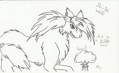 Deidara wolf