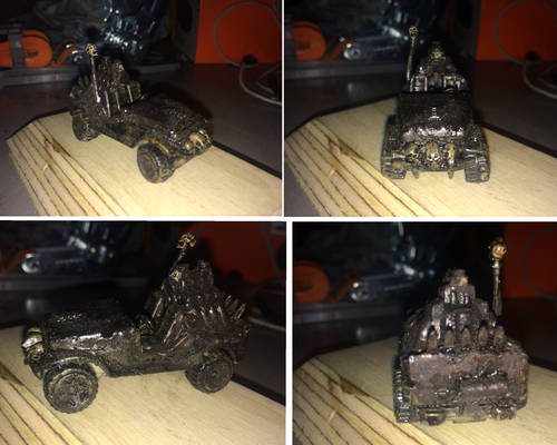 Custom diecast car mad max style 