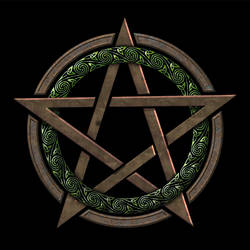 Celtic Pentacle 2 by Knotworking