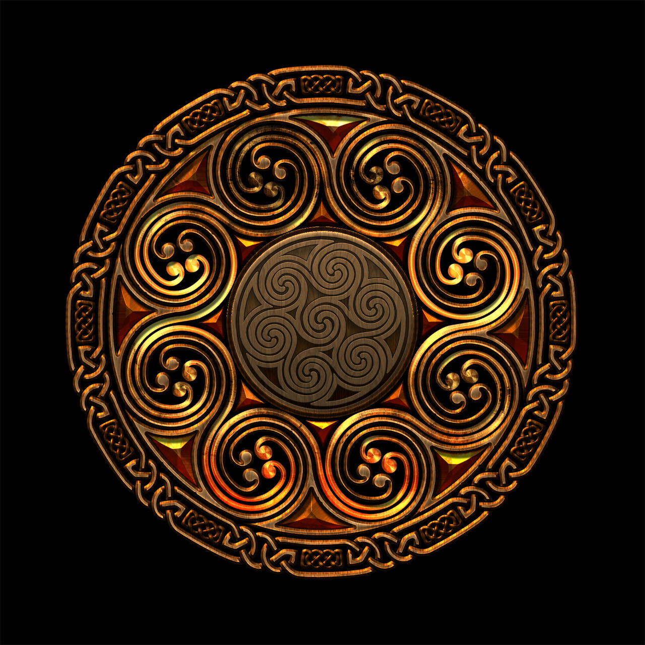Knot Working Celtic Knotwork Sheild 5 by Knotworking on DeviantArt