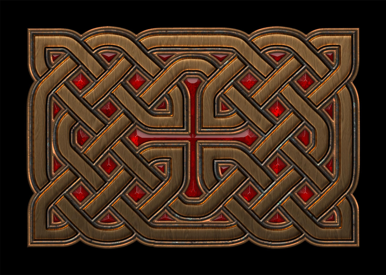 Celtic Rope Rectangle Celtic Knotwork Rectangel by Robohippyv2 on DeviantArt