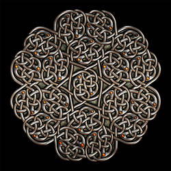 Celtic Knotwork Infinity Flower 4